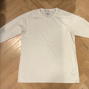 Adidas Classic White Long Sleeve Tee